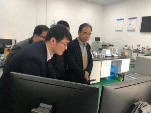 国家纳米工程中心常务副主任崔大祥教授一行莅临乐竞官方网站-乐竞lejing（中国）
现场考察